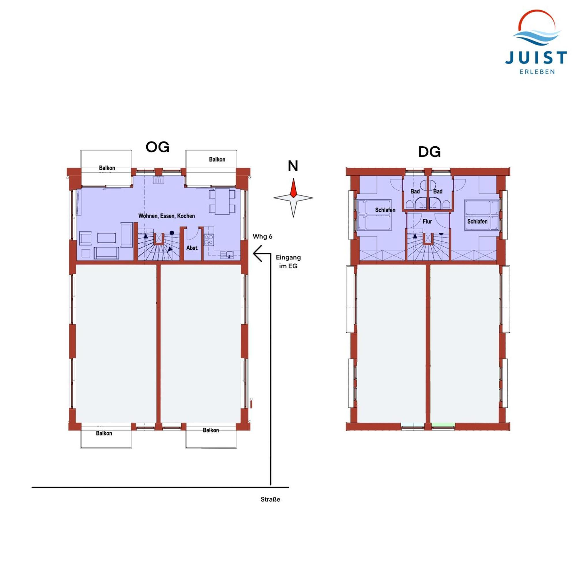 Haus Treibgut 236 - Wohnung 6 Đảo Đảo Juist Ngoại thất bức ảnh